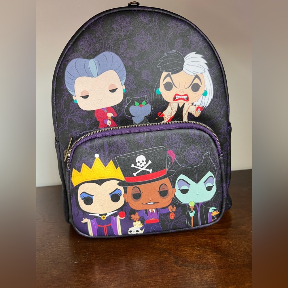 NWT Funko Pop! Disney Villains Backpack